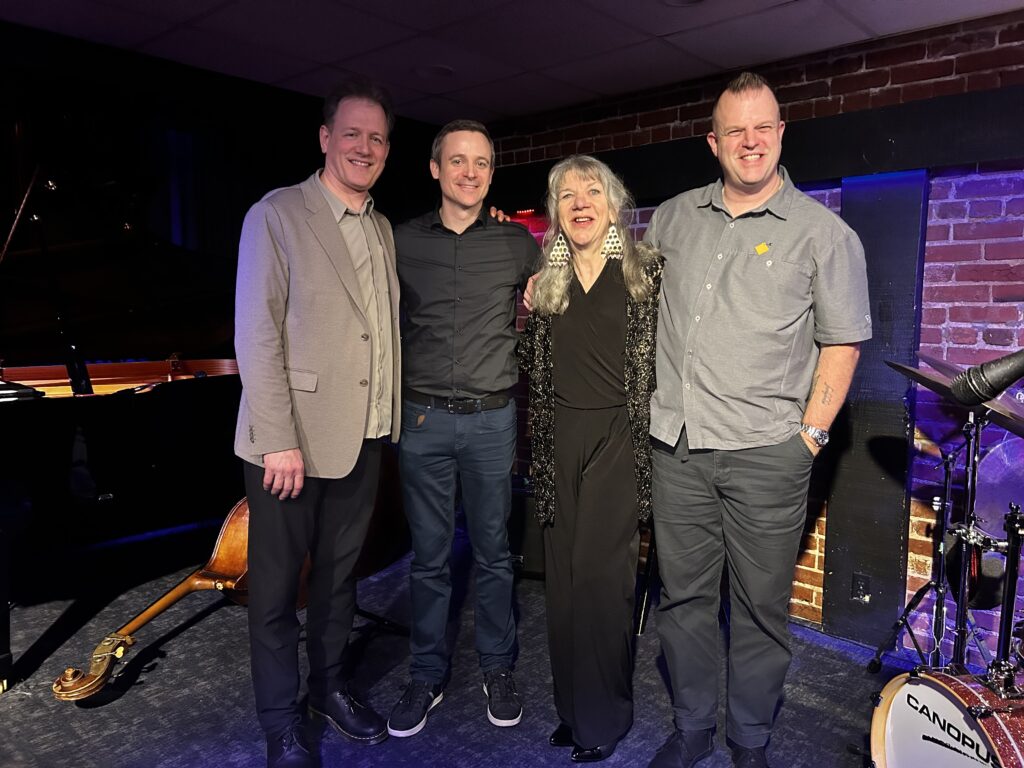 Attila Fias, Ross MacDonald, Lorraine Nygaard, and Hans Verhoeven. @ Hermann''s Jazz Club; Victoria, B.C.
